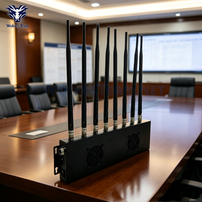 Buy 8-Antenna Cell Phone And GPS Jammer  Signal Blocker for Senior Leadership Meeting Venues online manufacture