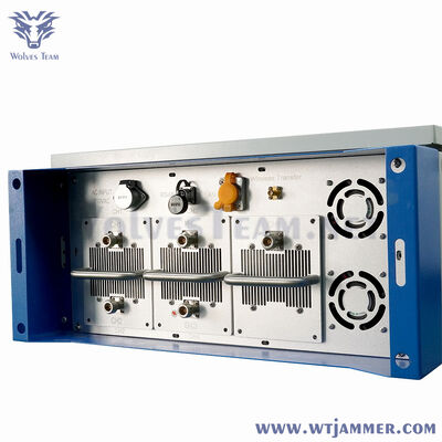Buy Outdoor Waterproof High Power 500W 5 Bands 2.4G 5.8G GPS Drone WiFi Signal Jammer for Large Prison Anti-Drone And GPS Shielding online manufacture