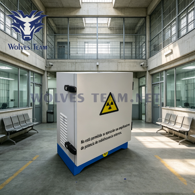 Buy Prison Signal Jammer 240W High Power 12 Bands Outdoor Waterproof GSM Cellular  And WiFi Signal Jammer for Large Detention Center Visiting Room Security online manufacture