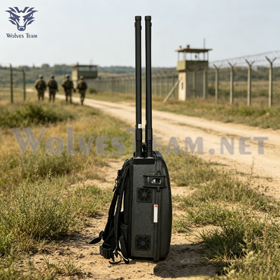 Buy Battery Built In 8 Bands Max 200W VHF UHF Mobile Phone Backpack online manufacture