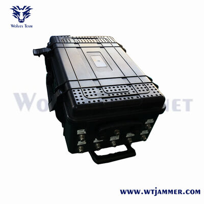 Buy Trolley Type Anti Explosion Anti-drone Signal Jammer Equipped With Built-in Wheels And Integrated Battery For Rapid And Convenient Deployment online manufacture