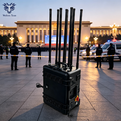 Buy 500W Portable 10 Bands Portable Signal Jammer Ideal For Temporary High‑profile Events. online manufacture
