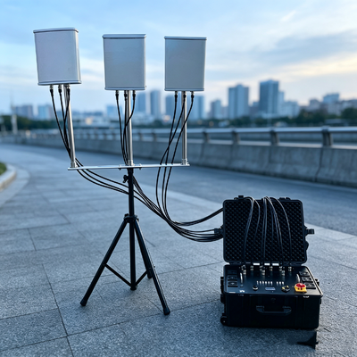 Buy Portable Signal Jammer High‑Power Integrated Rechargeable Battery And Omnidirectional Or Directional Antennas online manufacture