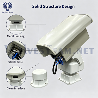 Buy 600W 6-Channel PTZ Directional Anti-Drone System with GPS L1 2.4G 5.8G Jamming online manufacture