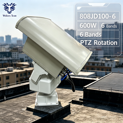 Buy 600W 6-Band PTZ Drone Jammer with Directional Antenna - High Power Anti-Drone System online manufacture