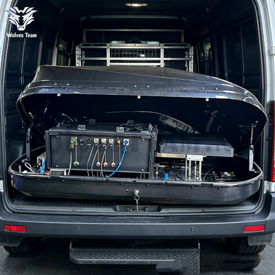 Buy Vehicle‑Mounted VIP Convoy Protection Jammer 20‑6000MHz Full Band Cell Phone WiFi RF Signal Blocker Device online manufacture