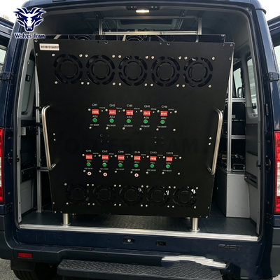 Buy 2000KM High‑Power Tactical In‑Vehicle Wireless Suppression System Anti‑Tracking And Anti‑Drone RF Signal Blocker online manufacture