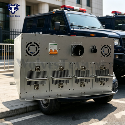 Buy 500-1000 Meters Vehicle Signal Jammer 400W 8 Bands For Anti GPS Wifi Bluetooth And 3G 4G 5G online manufacture
