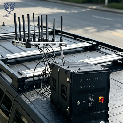 Buy 600W 12‑Band High Power Vehicle‑Mounted RF Signal Suppressor Mobile Wireless Control Unit for Security Deployment online manufacture