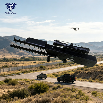 Buy UAV Countermeasure Gun 30W 100‑240VAC Portable RF Suppression Device For Anti Drone And Confidential Information Protection online manufacture
