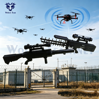 Buy Outdoor Portable 30W RF Signal Suppression Gun 100‑240VAC  UAV Neutralization And Confidential Data Protection Device online manufacture