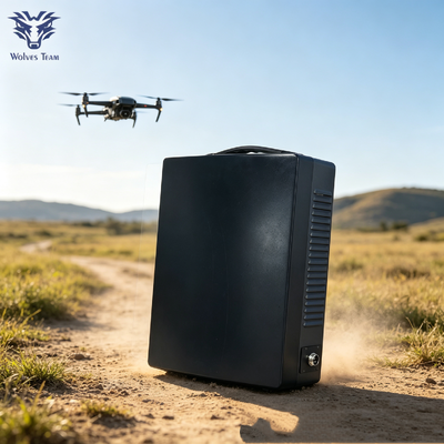 Buy Portable Concealed 6‑Band Signal Blocker 100‑300m Effective Shielding For Field Security Operations online manufacture