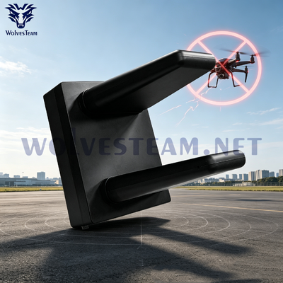 Buy Portable Black Handheld Low‑Flying Drone Signal Suppressor Indoor And Outdoor Security Application online manufacture