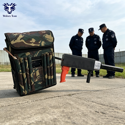 Buy Backpack Portable Gun Type Jammer IP55 Outdoor Rated Long Coverage Distance online manufacture