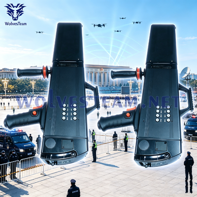 Buy Tactical Handheld Gun-Type Counter UAS Device Built-in Rechargeable Battery online manufacture