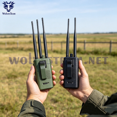 Buy Handheld Drone Detector Built-in Battery Omni Antenna Auto Alarm Custom Frequencies online manufacture