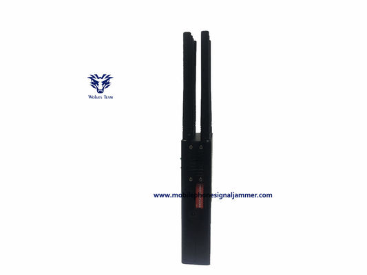 Portable  10  antenna Mobile phone Signal Jammer PCS  CDMA 3G 4G  5G WiFi GPS Signal Jammer