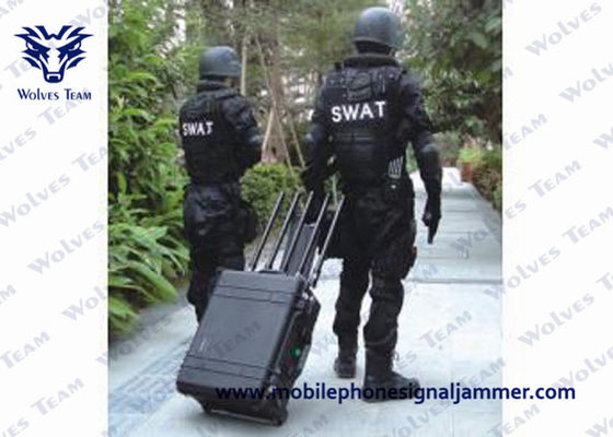 200 Watt 300 Meters IED Bomb Jammer For Anti - Terrorism