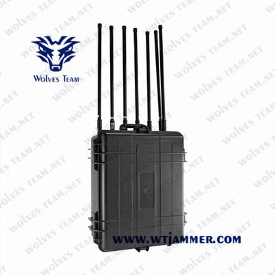 2000m Wifi GPSL1-L5  8 Bands 300w RF Signal Blocker