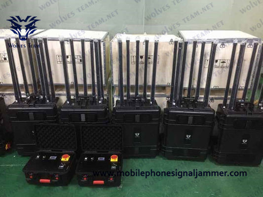 2500m 600W Drone Jammer Kit