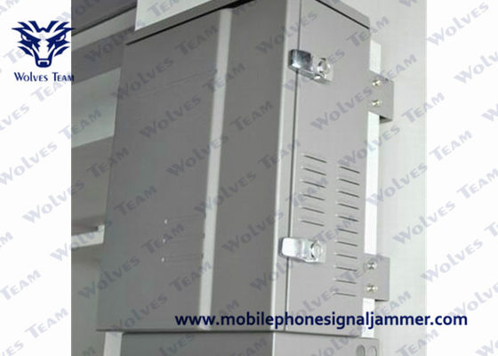 4G 5G Cell phone Blocker GSM CDMA PCS Prison Jammer 300 - 600M Shielding Radius For Large Sensitive Locations