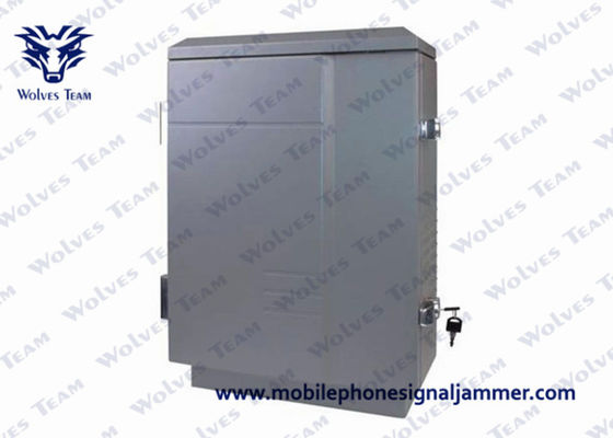 4G 5G Cell phone Blocker GSM CDMA PCS Prison Jammer 300 - 600M Shielding Radius For Large Sensitive Locations