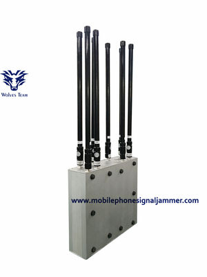 World First Full frequency Cell Phone Signal Jammer Blocking CDMA GSM Dcs PCS 3G 4G 5G Signal Jammer