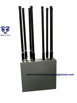 World First Full frequency Cell Phone Signal Jammer Blocking CDMA GSM Dcs PCS 3G 4G 5G Signal Jammer