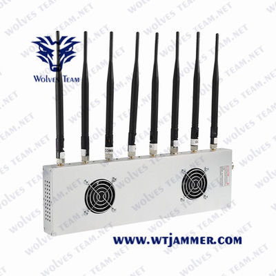 40m 18W 3G 4G UHF VHF WiFi Bluetooth Signal Jammer