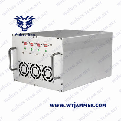 Indoor Powerful Cellular GSM CDMA 3G 4G 5G Cell phone WiFi/Bluetooth Signal Jammer 100 meters range