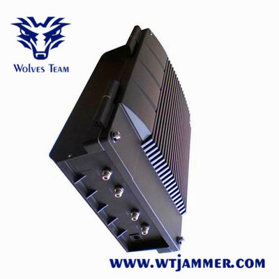 Outdoor Powerful Cell Phone Jammer GSM CDMA/UMTS/4G LTE/Wimax 5G Signal Jammer Easy Installation