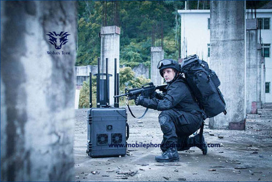 High Power 500m 240W Portable Wifi Signal Jammer