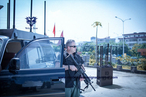 300W 500 Meters Wireless GSM Portable Signal Jammer