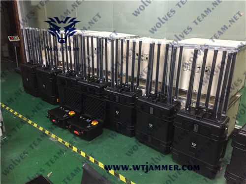 Multi Bands Remote Control Portable Signal Jammer