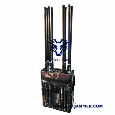 High Power 80 Watt DCS PCS Backpack Signal Jammer