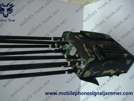 7 bands 120 meters 50 watt cell phone disruptor jammer