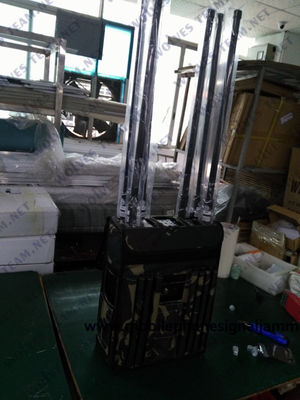 Bluetooth Wireless 50w Phone Signal Blocker Jammer For Military