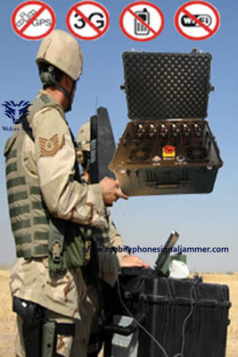 Portable 1000m 820w Dds convoy bomb jammer