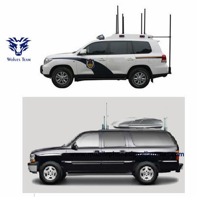 High Range 1000W 3G 4G WIFI VHF UHF Vehicle Signal Jammer