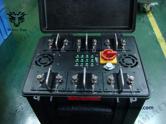 Big Powerful Vehicle Jammer Waterproof All Cell Phone 5G Signal Jammer/Wifi/Bluetooth 2.4g 5.8g Signal Jammer