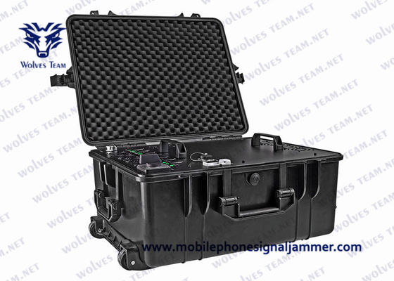 Big Powerful Vehicle Jammer Waterproof All Cell Phone 5G Signal Jammer/Wifi/Bluetooth 2.4g 5.8g Signal Jammer