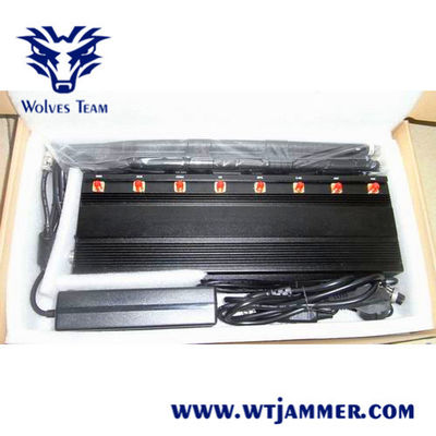 4w 30m Bluetooth Wif I2.4g 5.2g 5.8g Wifi Network Jammer