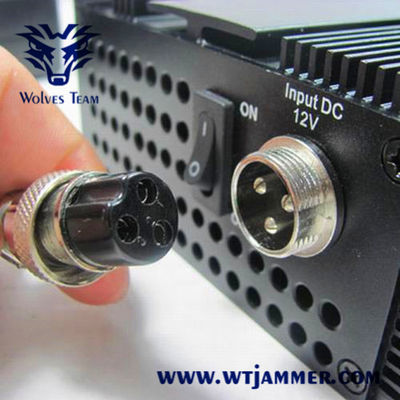 4w 30m Bluetooth Wif I2.4g 5.2g 5.8g Wifi Network Jammer