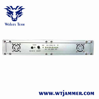14 Bands UHF VHF Mobile Phone Signal Jammer For Library