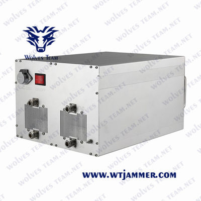 30W Am 0.5-1.7MHz Desktop 100m Cell Phone Signal Blocker