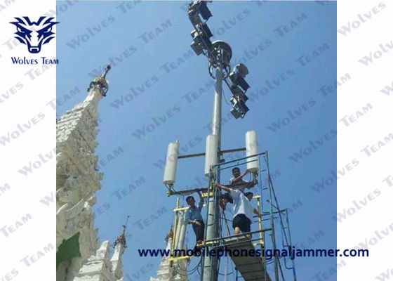 Full Frequency 25 - 6000MHz  800W DDS Outdoor Signal Jammer