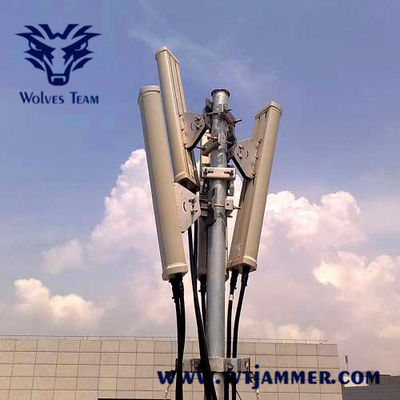3G 4G WIFI  200m 350W Outdoor Signal Jammer For Prison