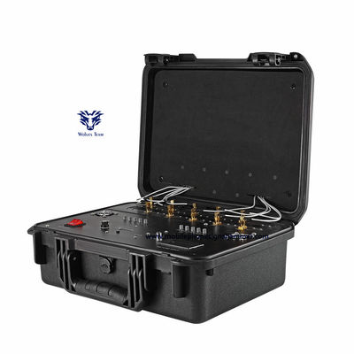 All In One Waterproof Outdoor 25-6000MHz Signal Jammer High Gain Omni-directional Antennas up to 2000 meters