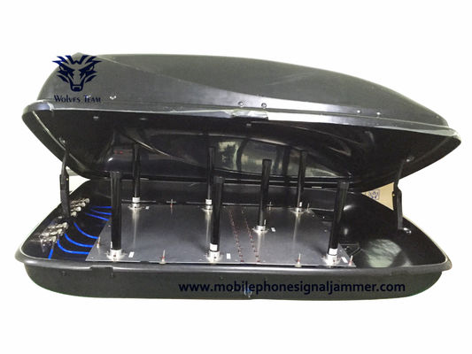 Portable 600 Watt UHF300MHz VHF Military Signal Jammer