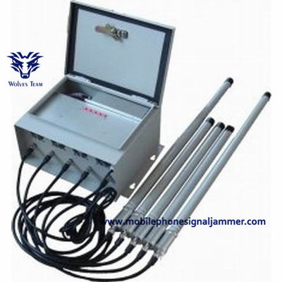 Cell Phone Waterproof Outdoor Signal Jammer GSM800/GSM900/GSM1800/GSM1900/3G/4G/5G Jammer